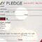 Official Online Entry Form | Mojoe | Church Fundraisers throughout Church Pledge Card Template