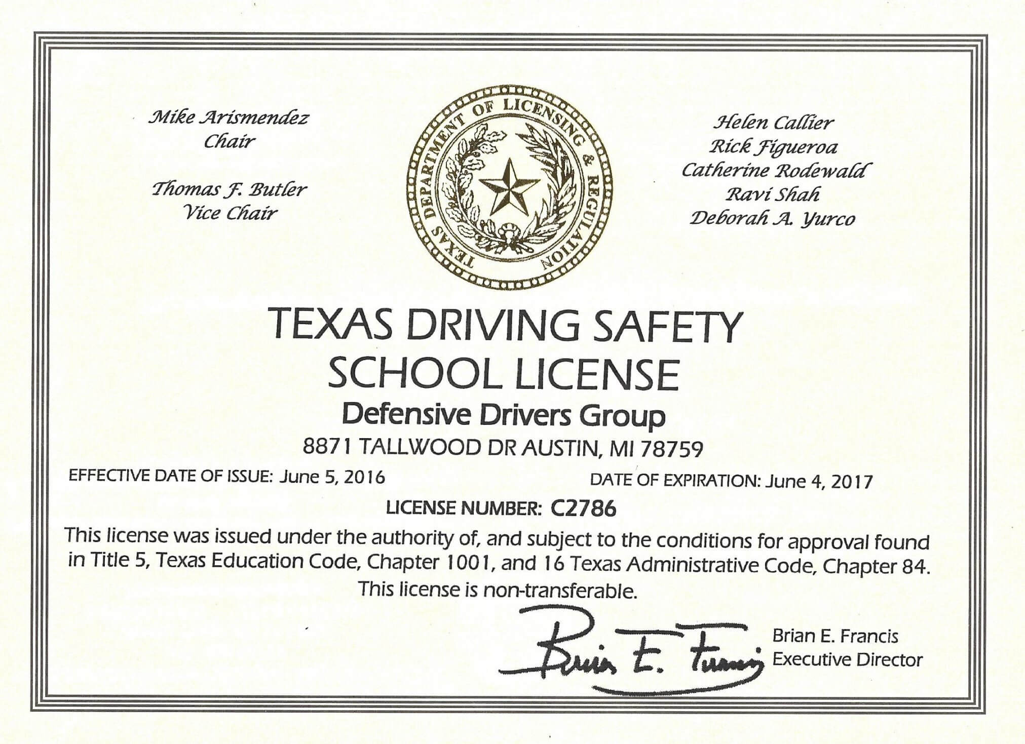Online Defensive Driving Course Texas With Printable With Regard To Safe Driving Certificate Template
