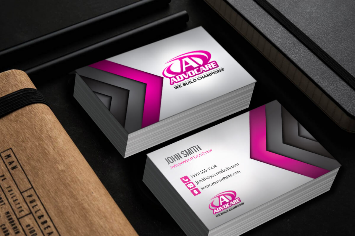 Our Business Card Designer Is Now Available To Advocare With Advocare Business Card Template
