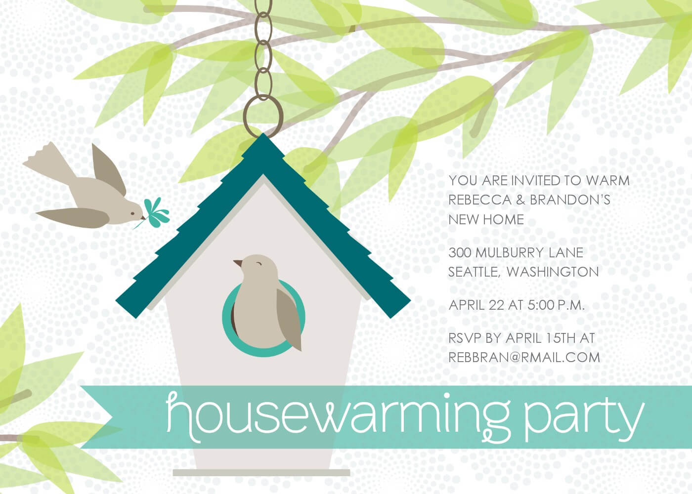 Party Invitation Templates Free Download 7 Innovative Tea With Regard To Free Housewarming Invitation Card Template