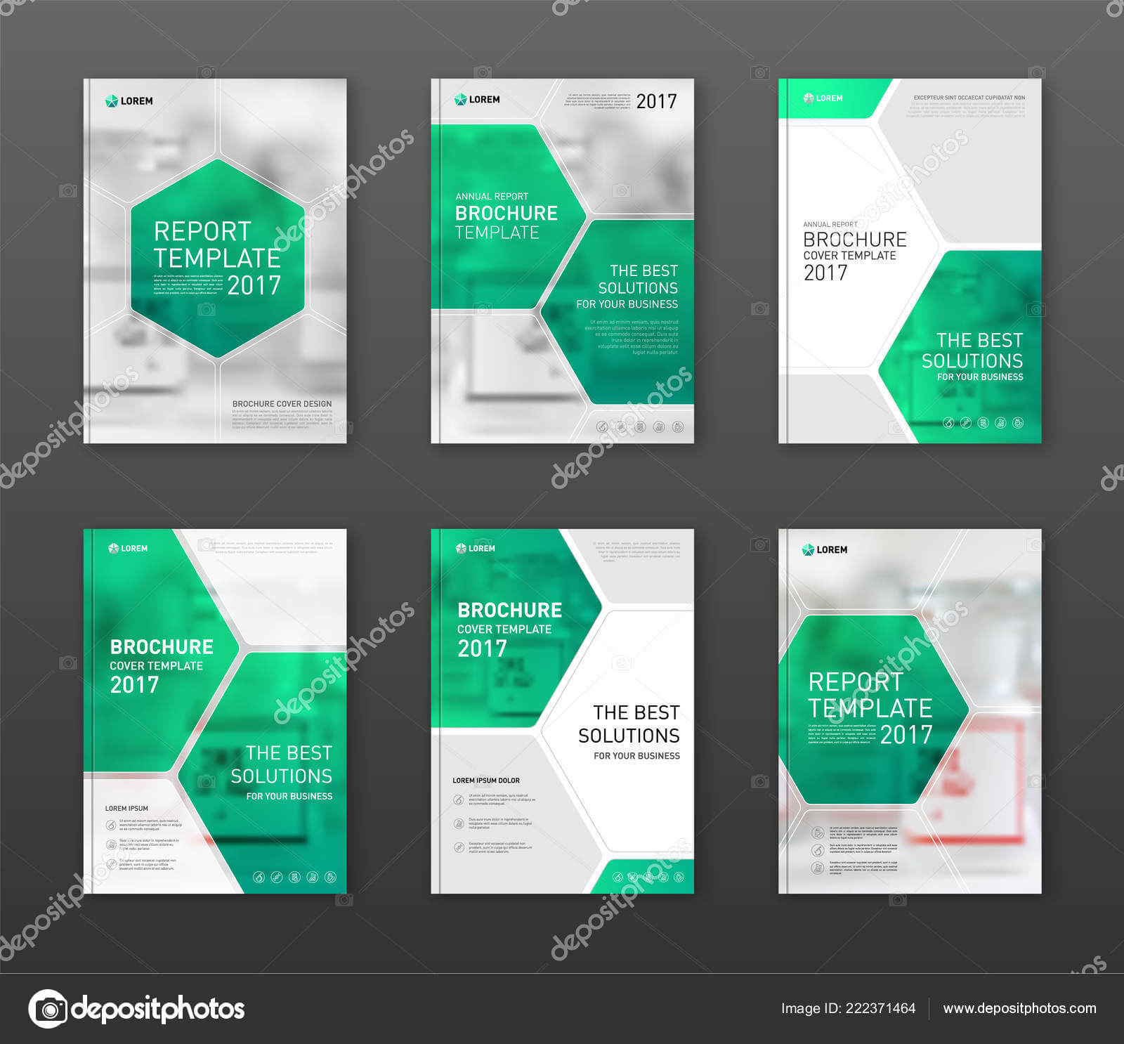 Pharmaceutical Brochure Cover Templates Set. — Stock Vector Within Pharmacy Brochure Template Free