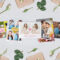 Photo Collage Cards Templates – Yatay.horizonconsulting.co With Regard To Birthday Card Collage Template