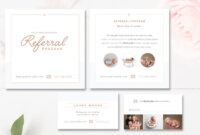 Photography Referral Card Templates, Referral Program in Photography Referral Card Templates