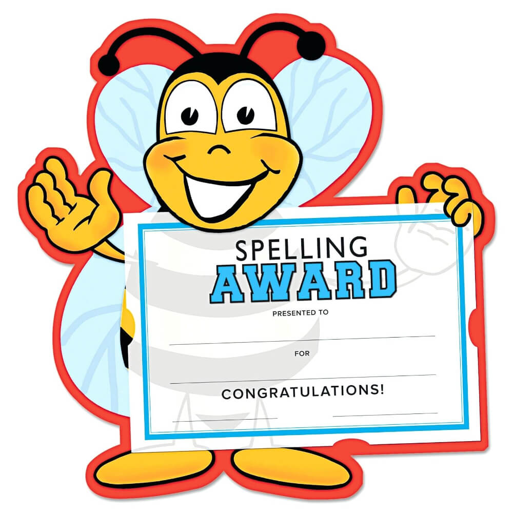 Pin On Certificate Template Pertaining To Spelling Bee Award Certificate Template