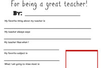 Pinchristine Patterson Mullery On School Days | Teacher within Thank You Card For Teacher Template