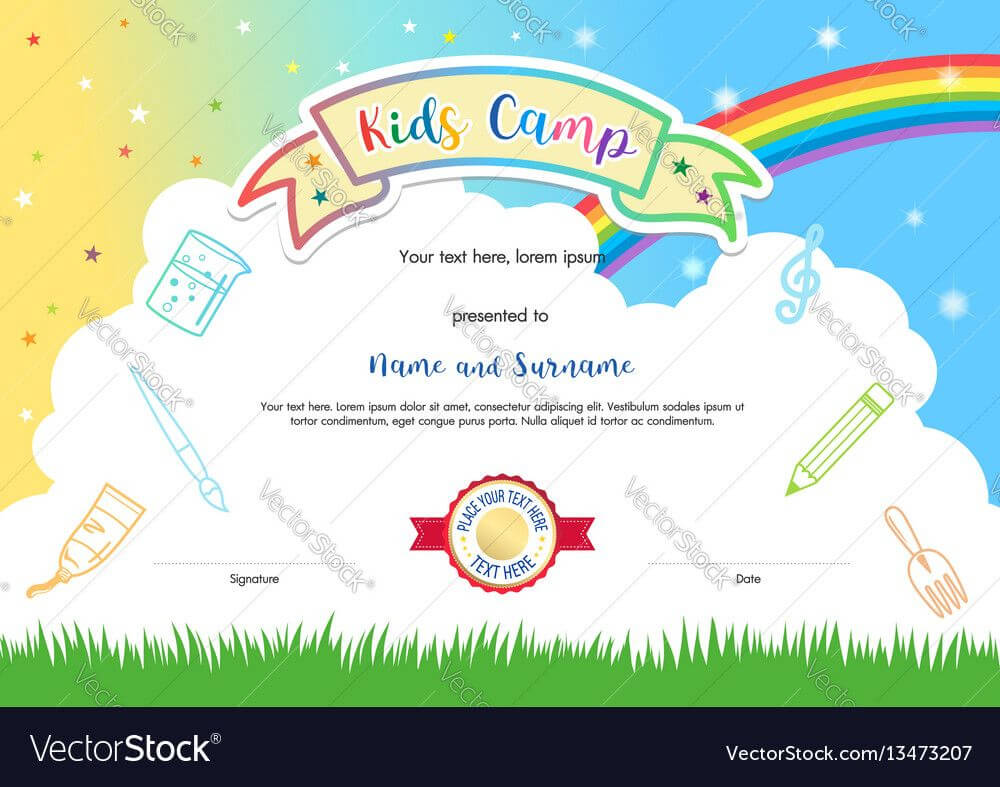 Pinоксана Дам'ян On Сделай Сам | Summer Camps For Kids With Regard To Summer Camp Certificate Template