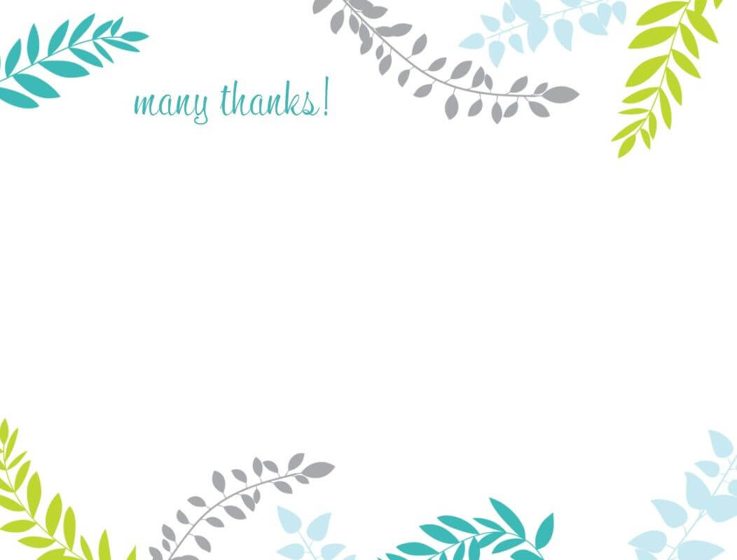 Pingood Eye Design On Appreciation - Gratitude Within Thank You Note Card Template
