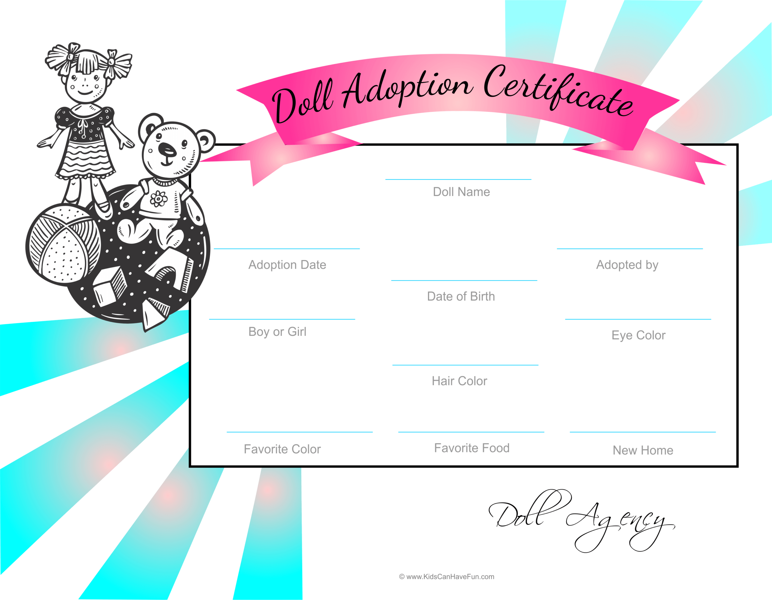 Pinjesse Dudics On Building Bjd Dolls | Adoption With Baby Doll Birth Certificate Template