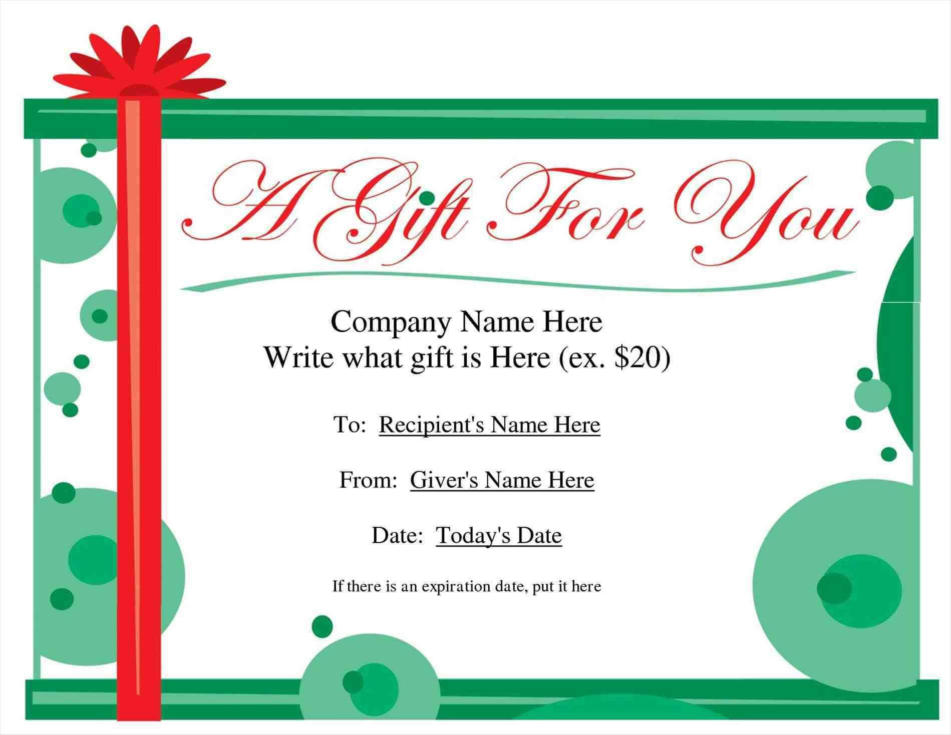Pinjoanna Keysa On Free Tamplate | Christmas Gift For Printable Gift Certificates Templates Free