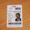 Pinmasterjoelee On Silver Eagles | Hank Schrader, Badge Throughout Mi6 Id Card Template