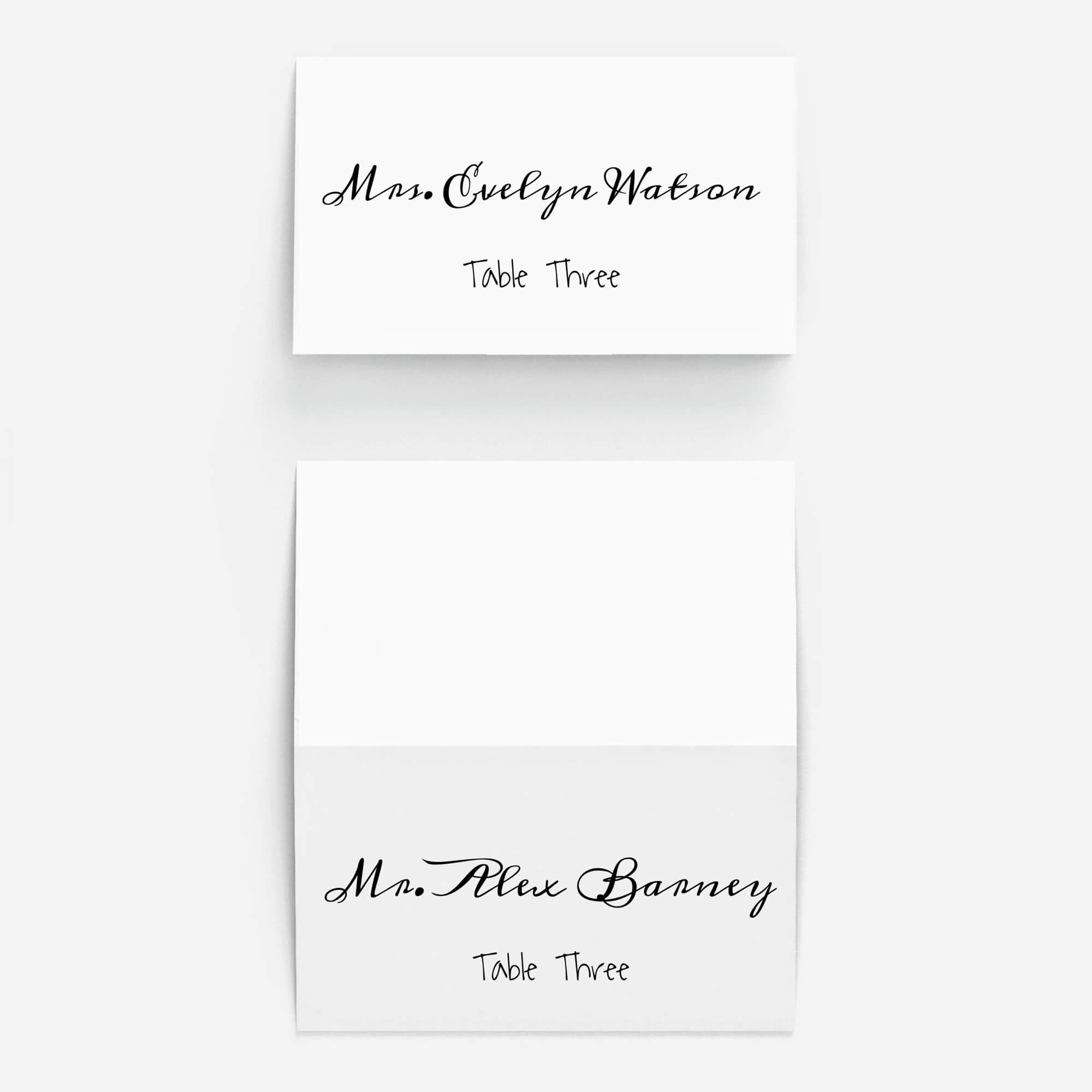 Pinplace Cards Online On 10 Stunning Fonts For Diy Intended For Amscan Imprintable Place Card Template