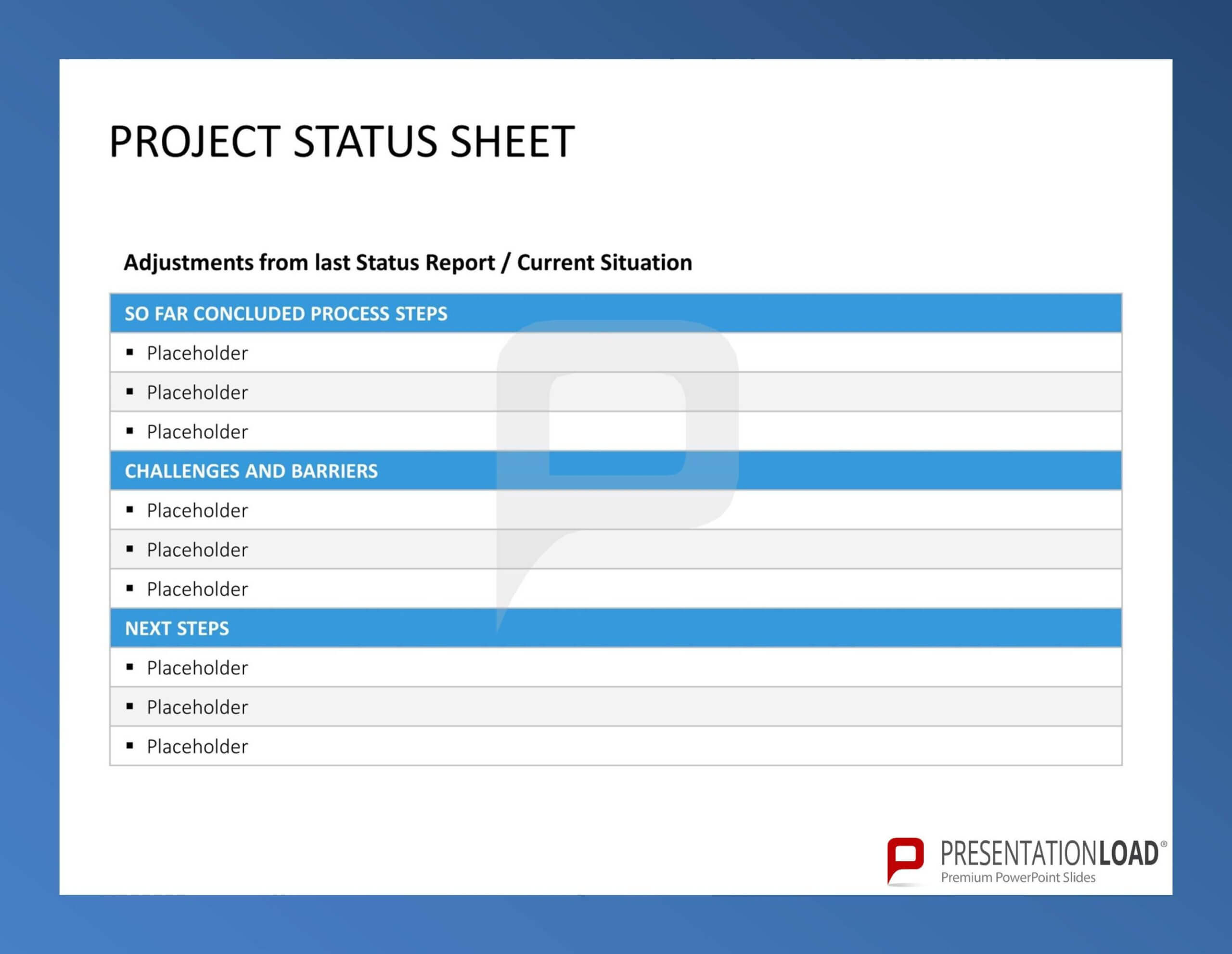 Pinpresentationload On Quality Management // Powerpoint Within Weekly Project Status Report Template Powerpoint
