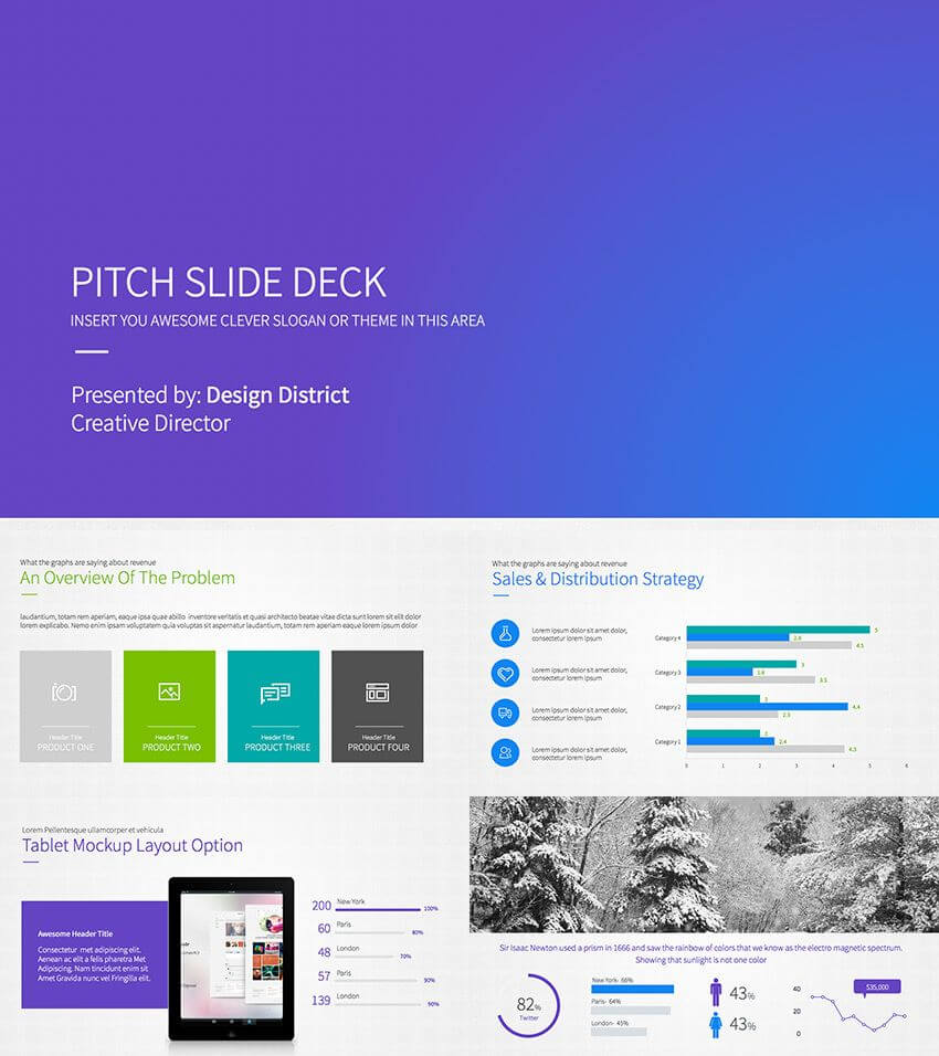 Pitch Deck Business Plan Powerpoint Template | Business Plan Regarding Where Are Powerpoint Templates Stored