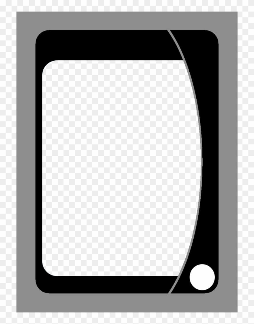 Playing Card Template Png – Uno Card Blanks Clipart Inside Blank Magic Card Template