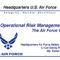 Ppt – Operational Risk Management – The Air Force Way Within Air Force Powerpoint Template