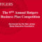 Ppt – The 9 Th Annual Rutgers Business Plan Competition Throughout Rutgers Powerpoint Template