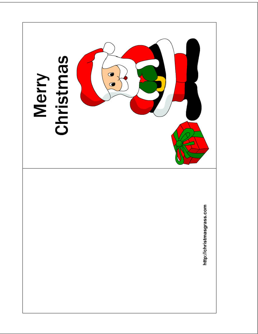 Print Free Christmas Cards Online – Christmas Printables Regarding Print Your Own Christmas Cards Templates