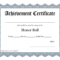 Printable Certificate Pdfs Honor Roll | Printable Inside Golf Certificate Templates For Word