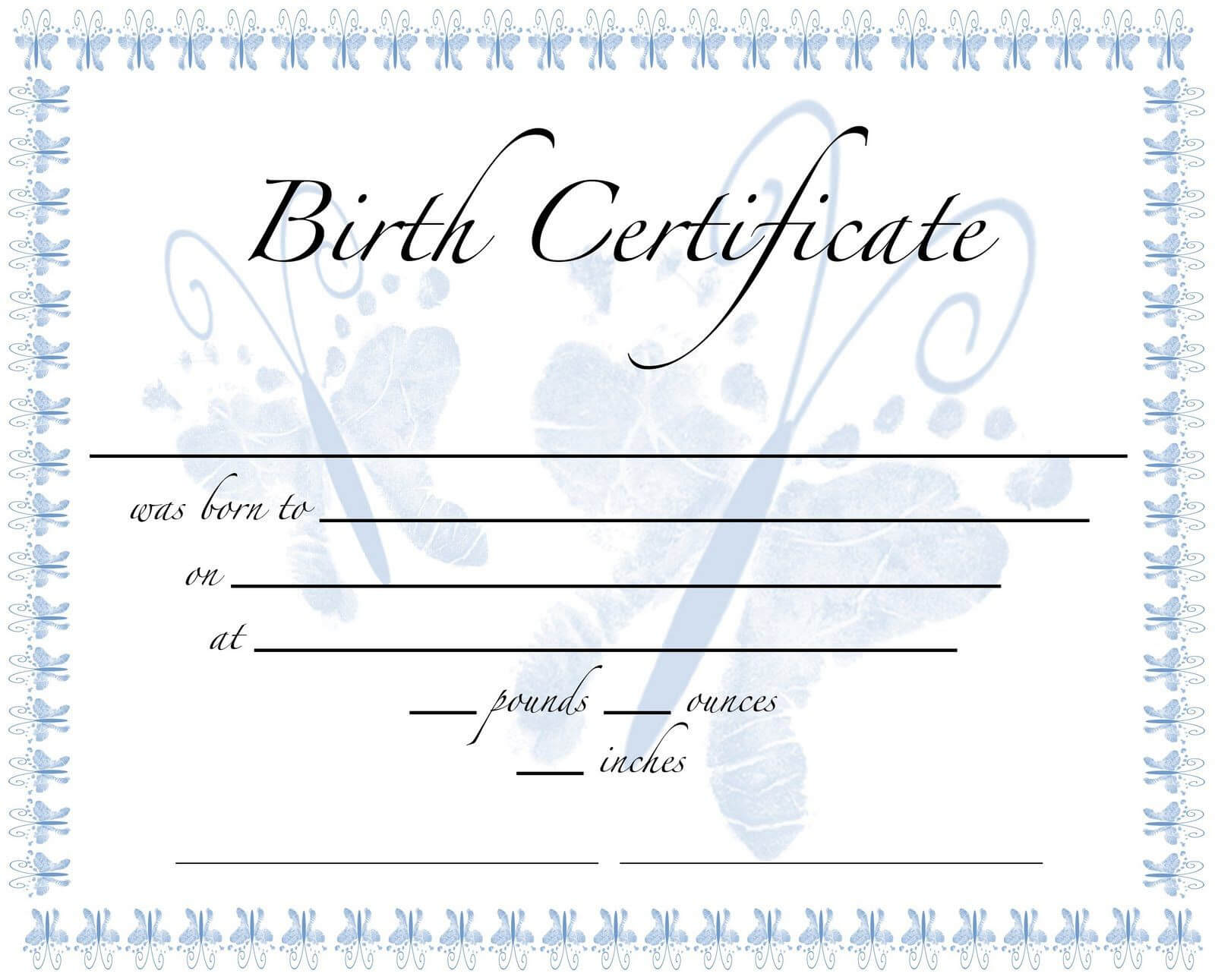 Printable Fake Birth Certificates Lovely Mickey Mouse Style Inside Birth Certificate Template For Microsoft Word