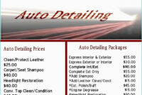 Printable Free Auto Detailing Gift Certificate Template throughout Automotive Gift Certificate Template