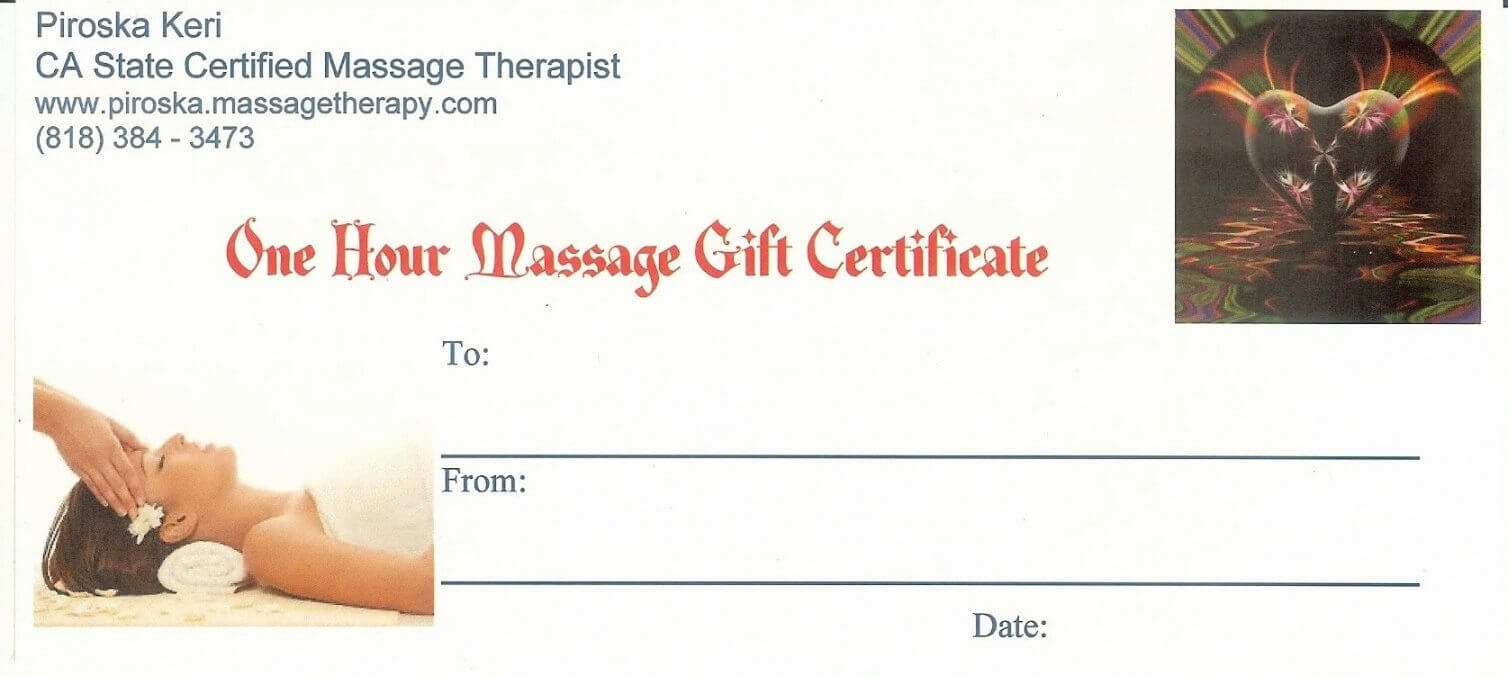 Printable Gift Certificate Template Massage Best Of For Massage Gift Certificate Template Free Download