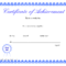 Printable Hard Work Certificates Kids | Printable In Track And Field Certificate Templates Free