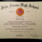 Printable High School Diploma Fresh 60 Free High School With Regard To Ged Certificate Template