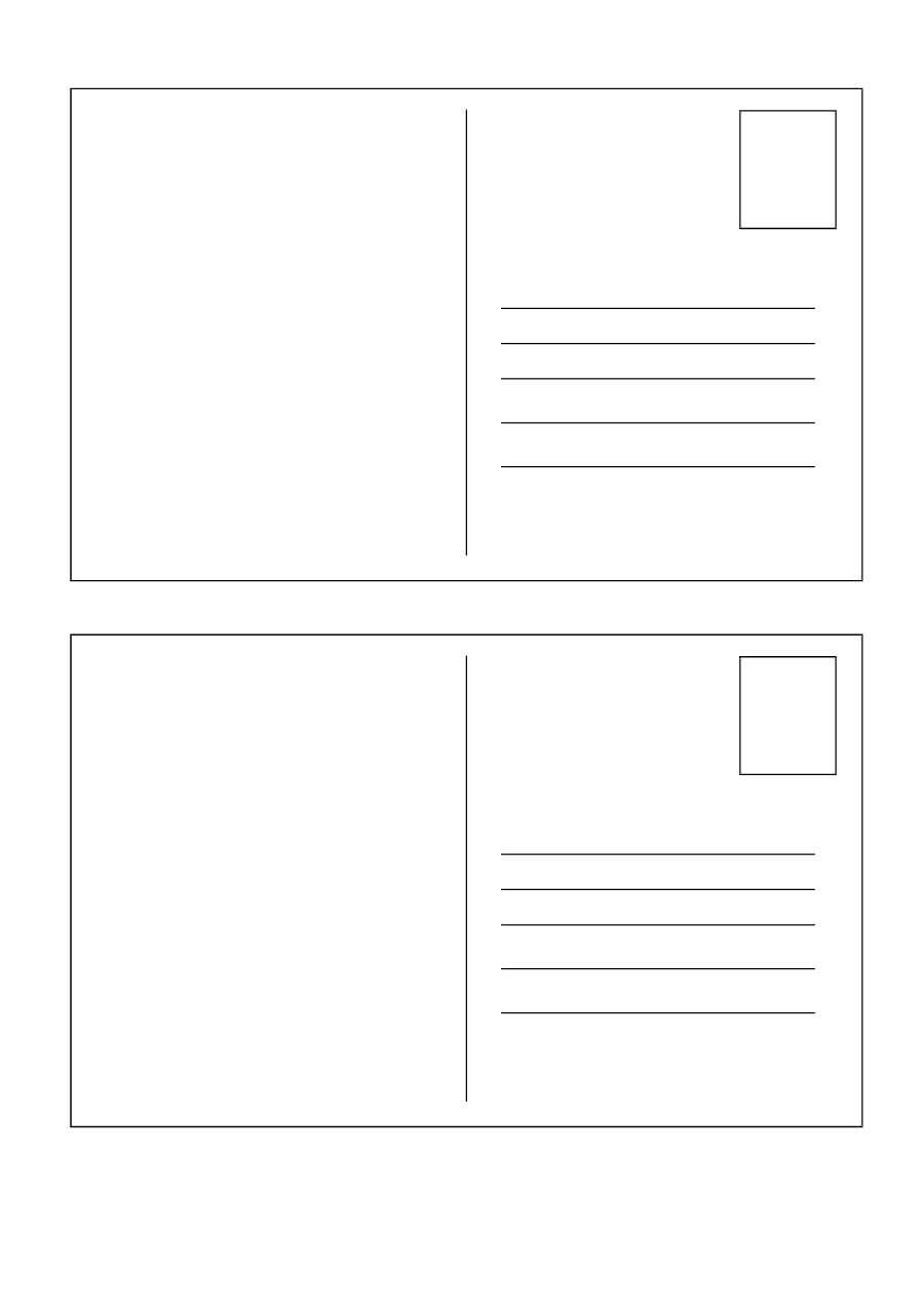 Printable Postcards Template | Room Surf Pertaining To Post Cards Template