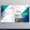 Professional Blue Bi Fold Brochure Template Design Pertaining To Professional Brochure Design Templates
