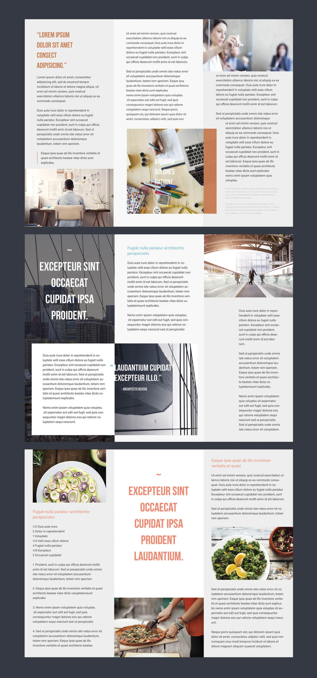 Professional Brochure Templates | Adobe Blog In Brochure Templates Ai Free Download