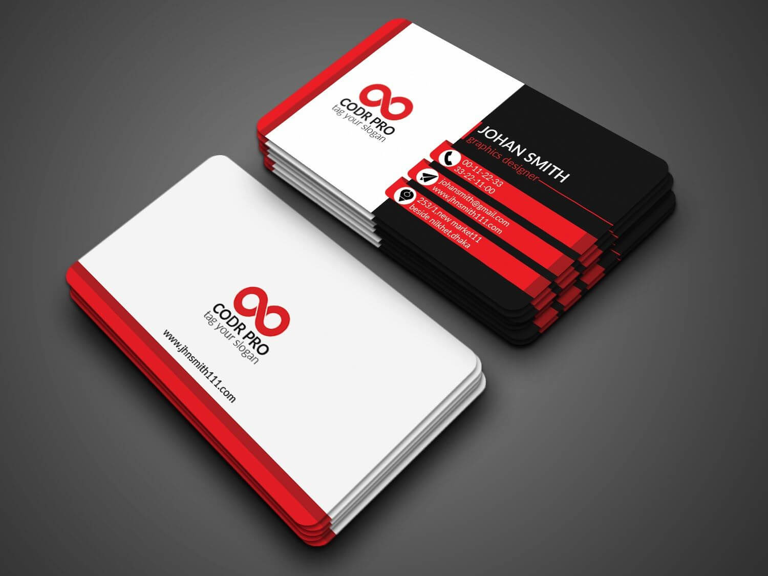 Professional Business Card Design In Photoshop Cs6 Tutorial Inside Business Card Template Photoshop Cs6
