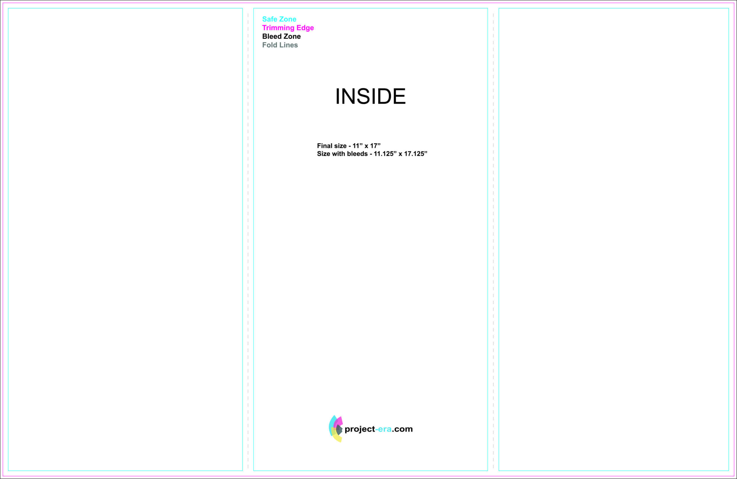 Project Era – Print & Design Services – Print Templates Pertaining To Tri Fold Brochure Template Illustrator