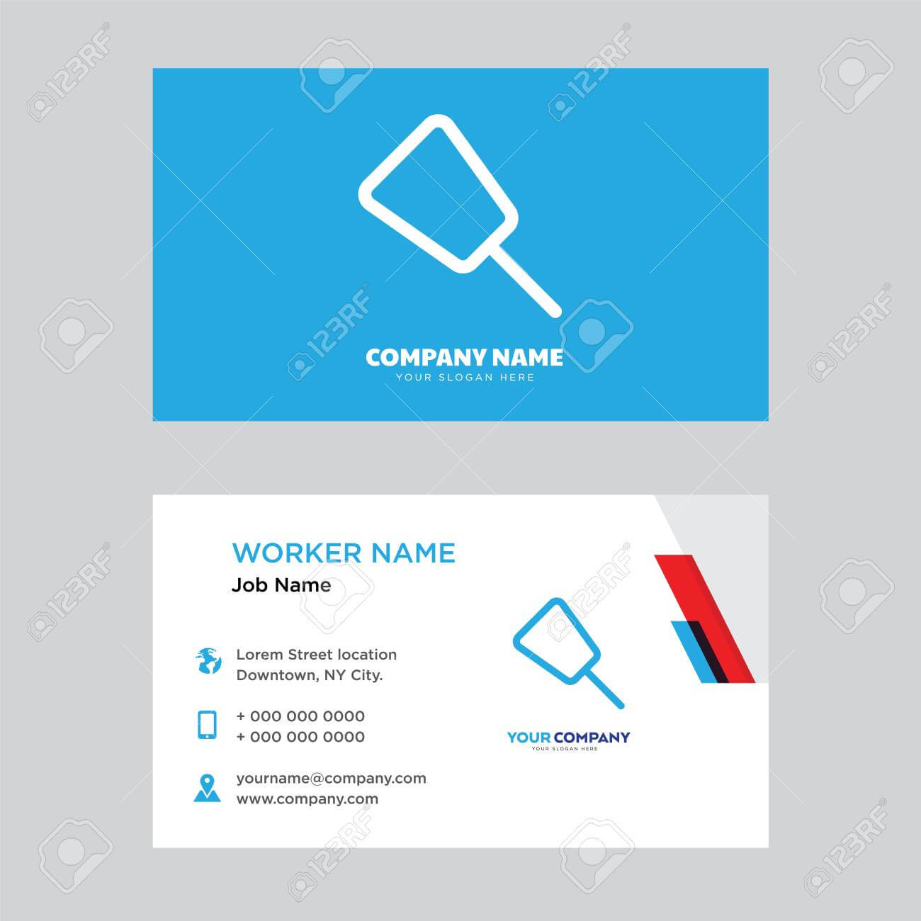 Push Pin Business Card Design Template, Visiting For Your Company,.. Regarding Push Card Template