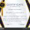Qualification Certificate Appreciation Design Elegant Luxury Throughout High Resolution Certificate Template