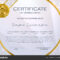 Qualification Certificate Appreciation Design Elegant Luxury Within Qualification Certificate Template