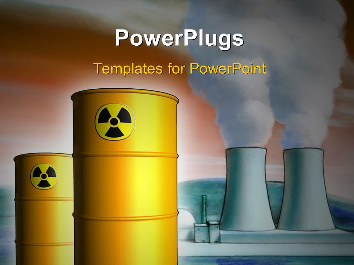 Radioactive Powerpoint Templates W/ Radioactive Themed Inside Nuclear Powerpoint Template