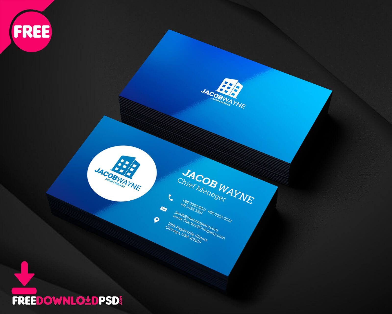 Real Estate Business Card Psd, Free Real Estate Business For Real Estate Agent Business Card Template