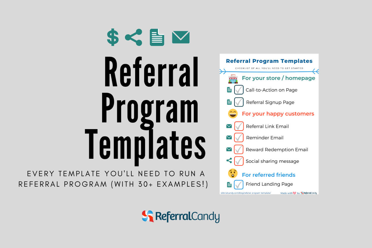 Real Life Referral Program Templates That You Can Steal With Referral Card Template Free