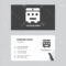 Recycling Bin Business Card Design Template, Visiting For Your.. For Bin Card Template