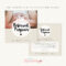 Referral Cards, Referral Card Template, Referral Program, Tell A Friend,  Referral Photoshop Template, Word Of Mouth Marketing Board Psd Throughout Photography Referral Card Templates