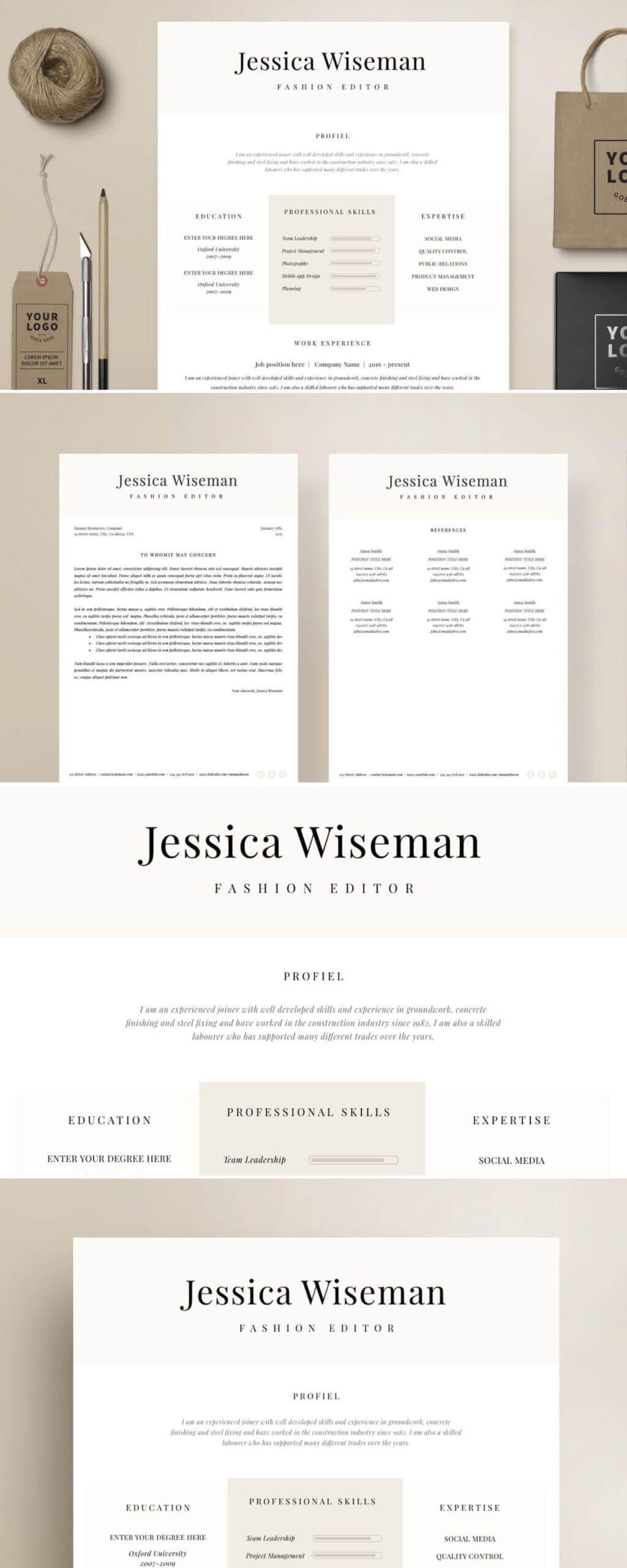 Resume Template Cv Template | London | Cv Writing Guide Pertaining To Business Card Template Pages Mac