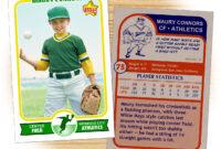 Retro 75 Series Is The Primary Custom Baseball Card Design pertaining to Custom Baseball Cards Template