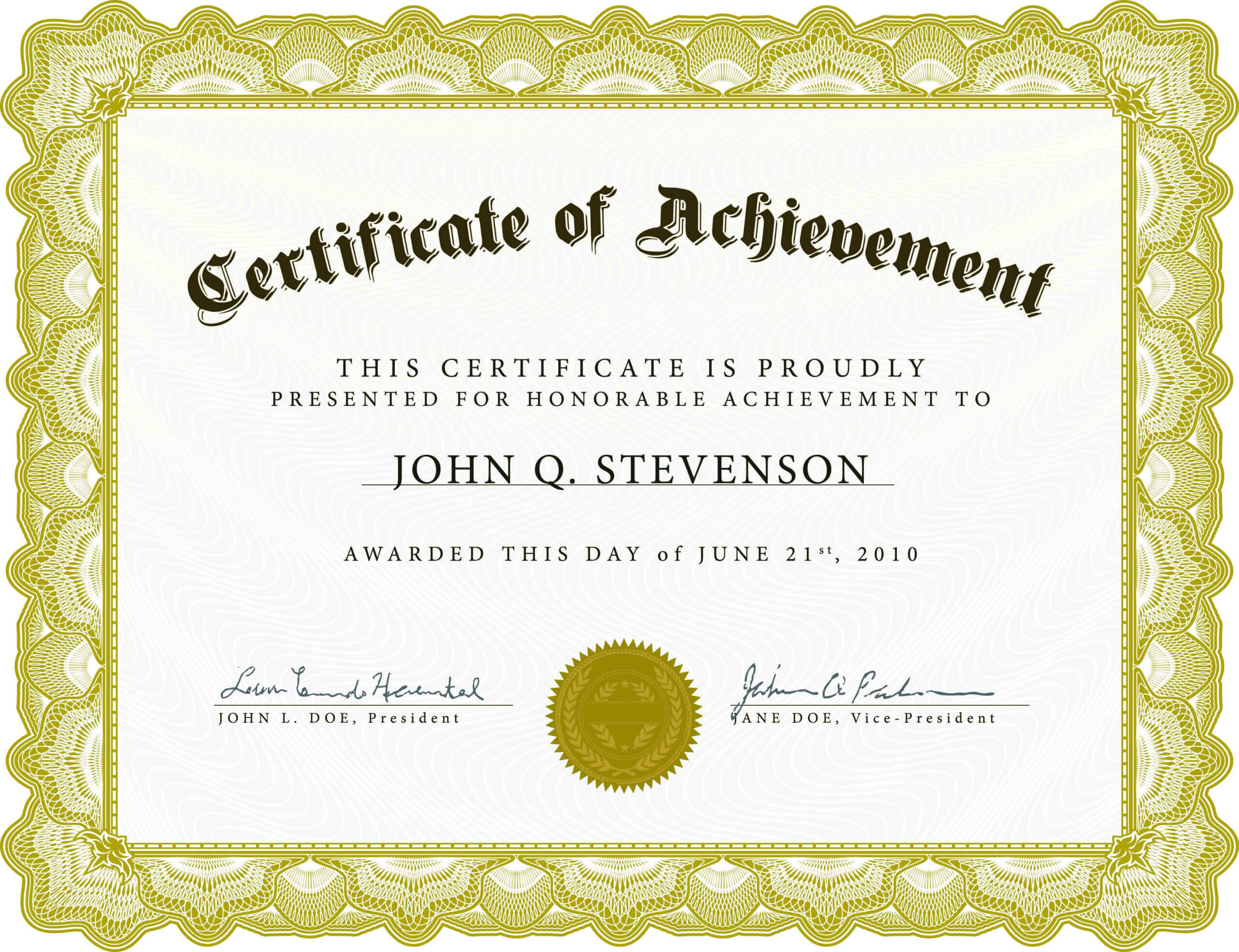 Safety Recognition Certificate Template – Topa Throughout Safety Recognition Certificate Template