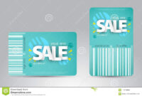 Sale Card Template Design For Your Business. Stock Vector within Credit Card Templates For Sale