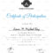 Sample Certificate Of Participation Template | Certificate Pertaining To Free Templates For Certificates Of Participation