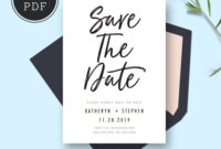 Save The Date Card Templates, Wedding Save The Dates throughout Save The Date Cards Templates
