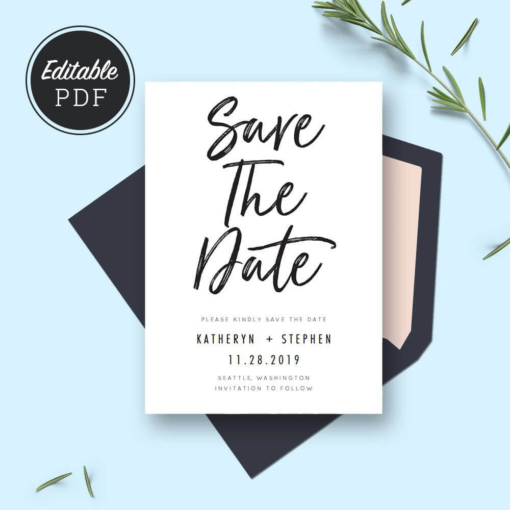 Save The Date Card Templates, Wedding Save The Dates Throughout Save The Date Cards Templates