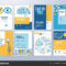 School Brochure Designs | Set Brochure Design Templates Regarding School Brochure Design Templates