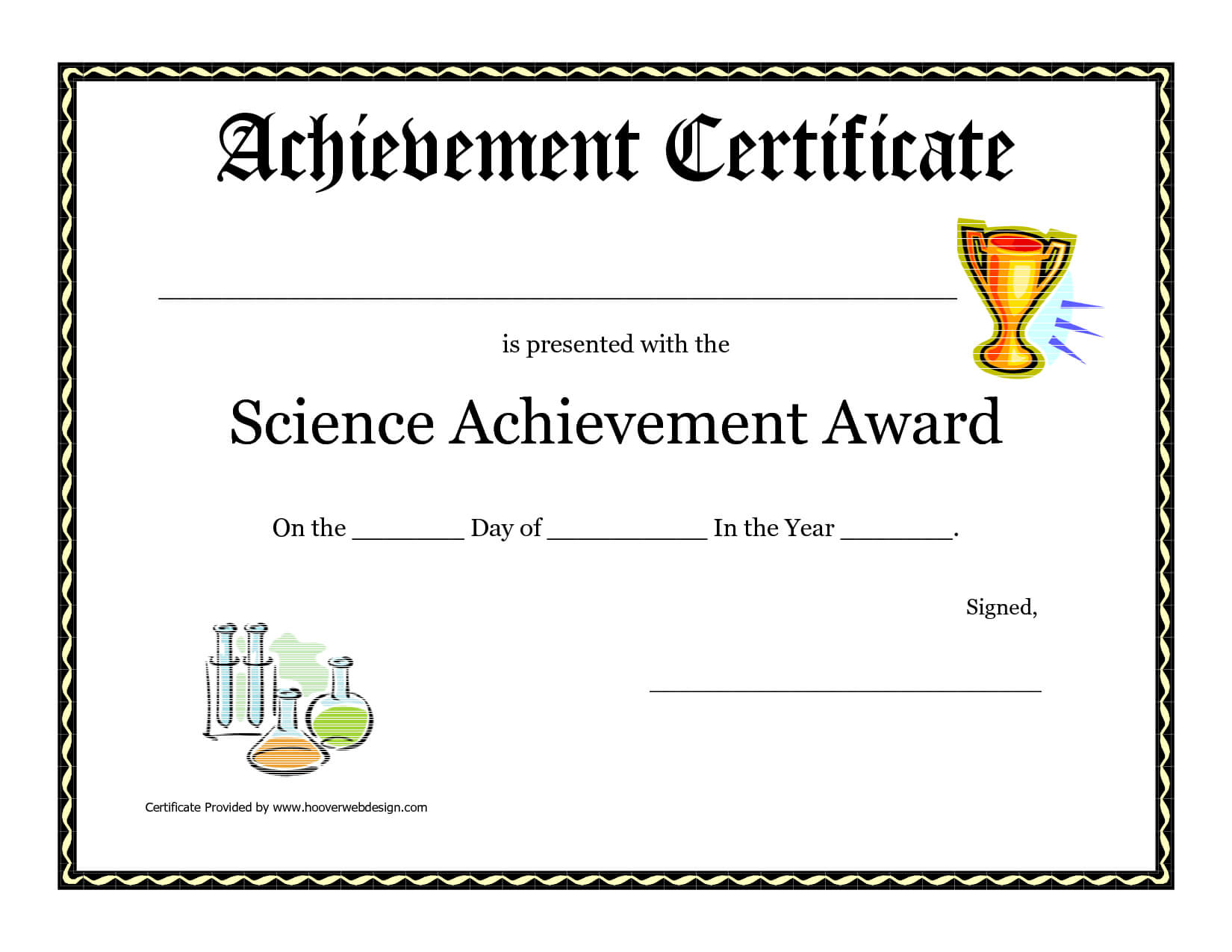 Science Fair Award Certificate Award Certificate Download With Hayes Certificate Templates