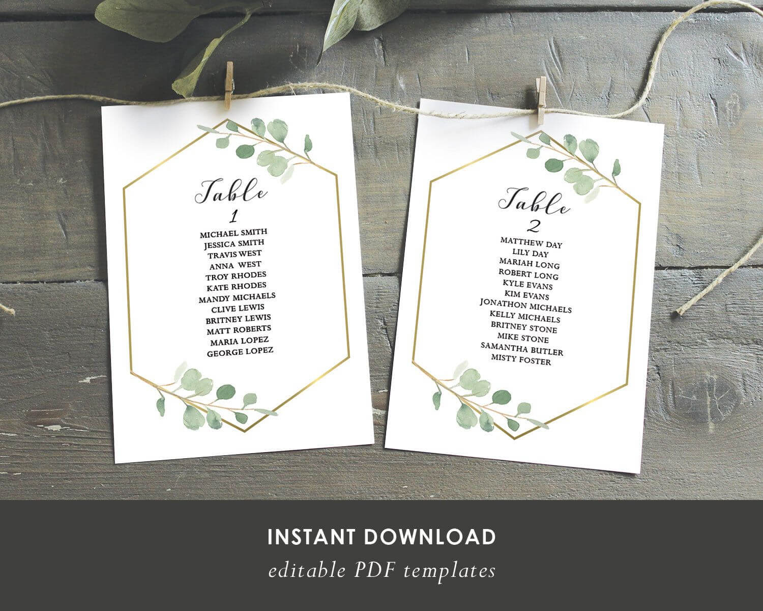 Seating Chart,greenery Wedding Seating Chart Template For Michaels Place Card Template